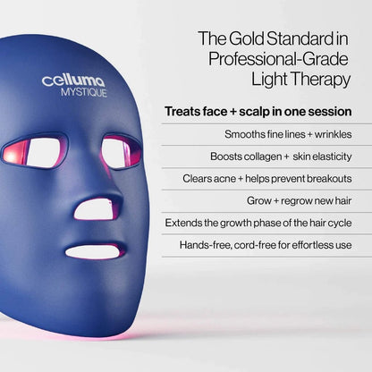 Celluma MYSTIQUE Series 2 LED Gesichtsmaske von Dermapen CE Zertifiziert - Skincosmedic-Luzern